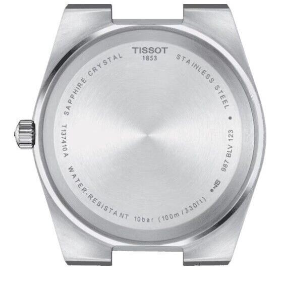 Tissot watch  - Green Dial, Grey Band, Grey Bezel