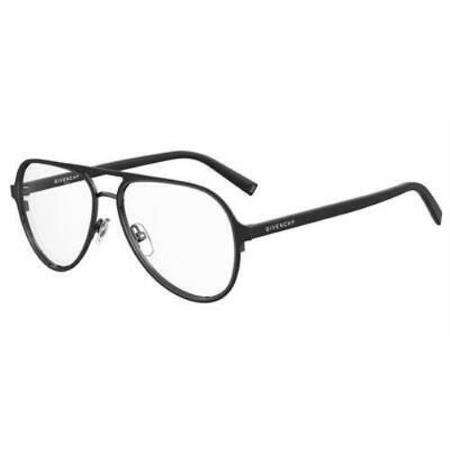 Givenchy Demo Aviator Men`s Eyeglasses GV 0133 0RZZ 55 GV 0133 0RZZ 55 ...