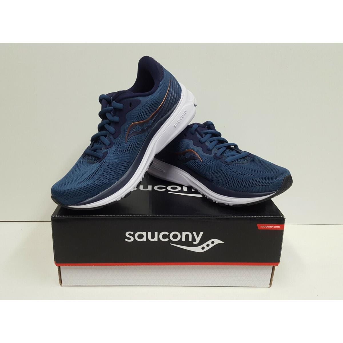 Saucony Womens Ride 14 Running Shoes Trainers Sneakers Black Sports Breathable