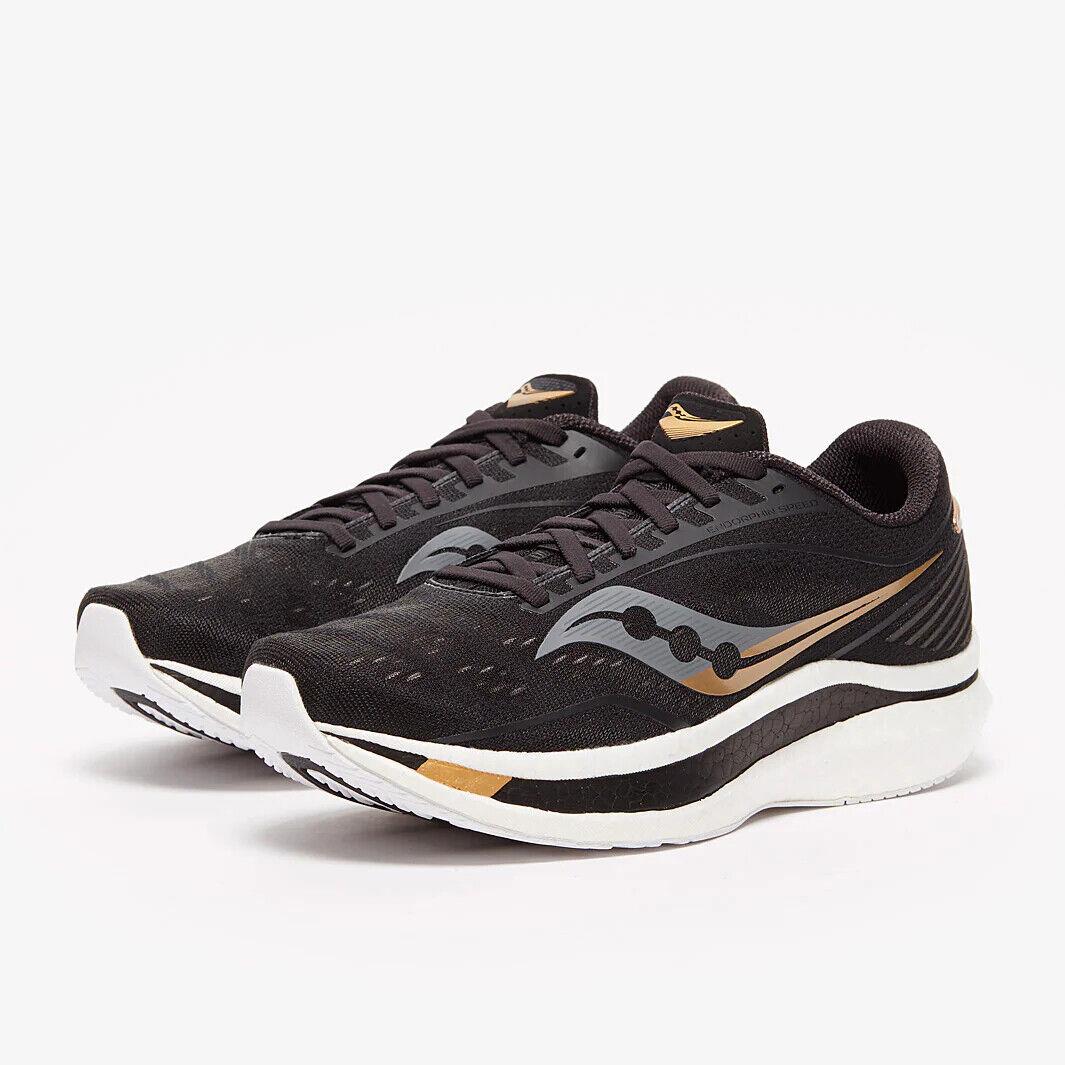 Saucony Endorphin Speed Running Shoes Men`s Size 12 Black/gold S20597-40 - Black/Gold, Manufacturer: Black/Gold