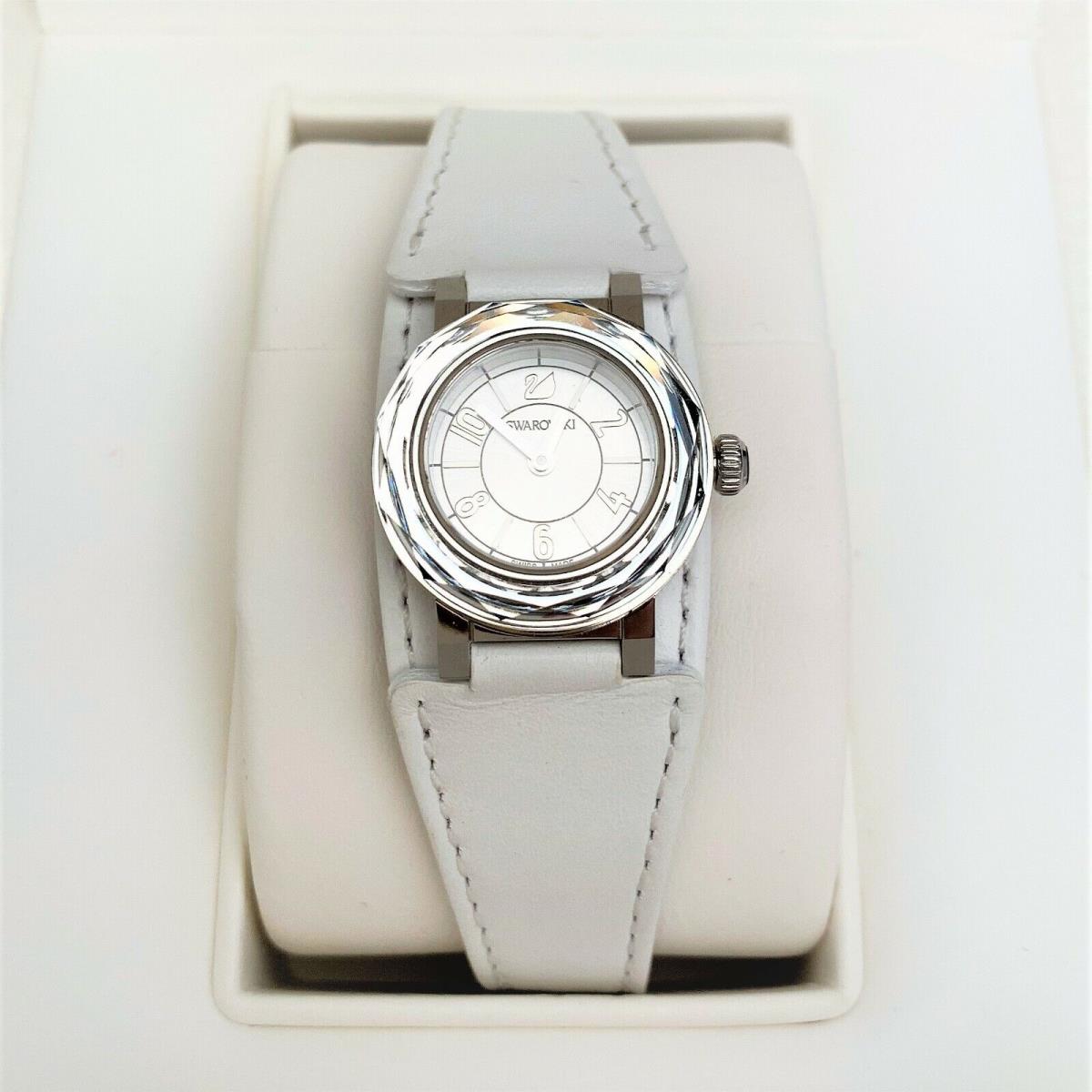 Swarovski Ladies `octea Mini` Watch with Leather Band