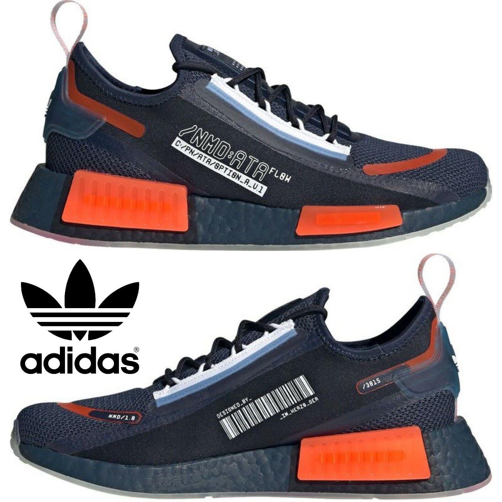 Adidas Originals Nmd R1 Men`s Sneakers Running Shoes Gym Casual Sport Navy - Blue , NAVY/RED Manufacturer