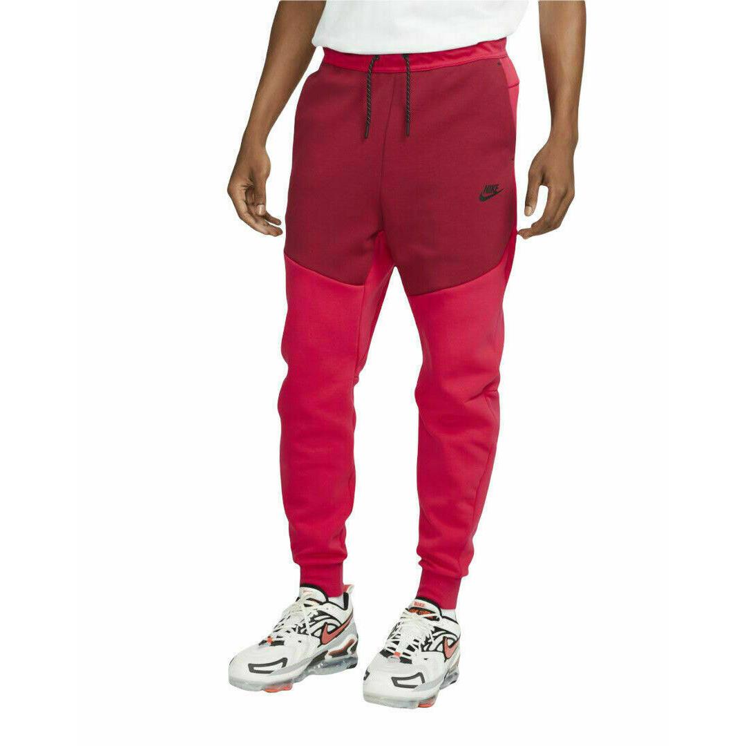 Nike Tech Fleece Joggers Jogger Pants Very Berry CU4495-643 Men`s Multi Size