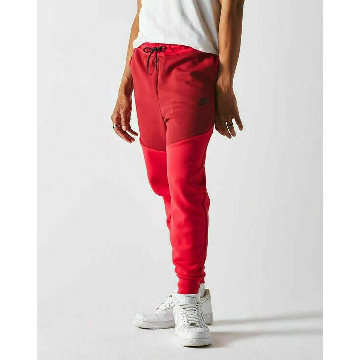 Nike Tech Fleece Joggers Jogger Pants Very Berry CU4495-643 Men`s Multi Size