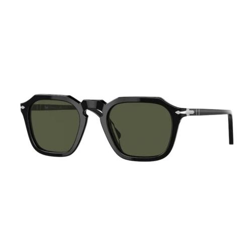 Persol 0PO 3292S 95/31 Black/green Unisex Sunglasses