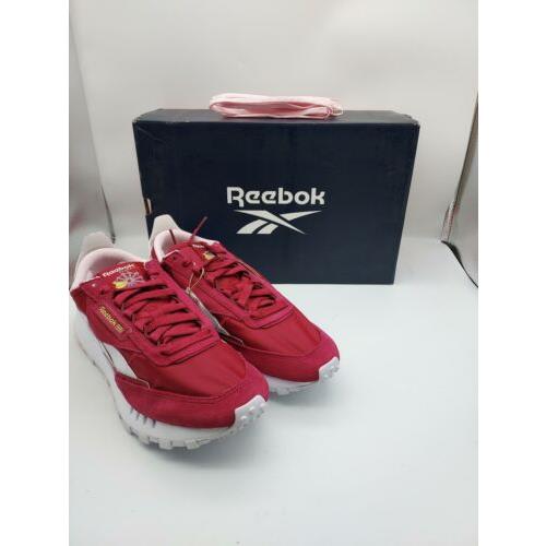 Reebok Women`s Legacy Sneaker Punch Berry/white/frost Berry Size 11