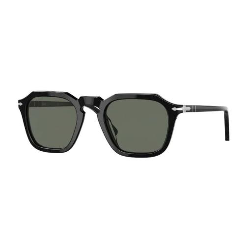 Persol 0PO 3292S 95/58 Black/green Polarized Unisex Sunglasses