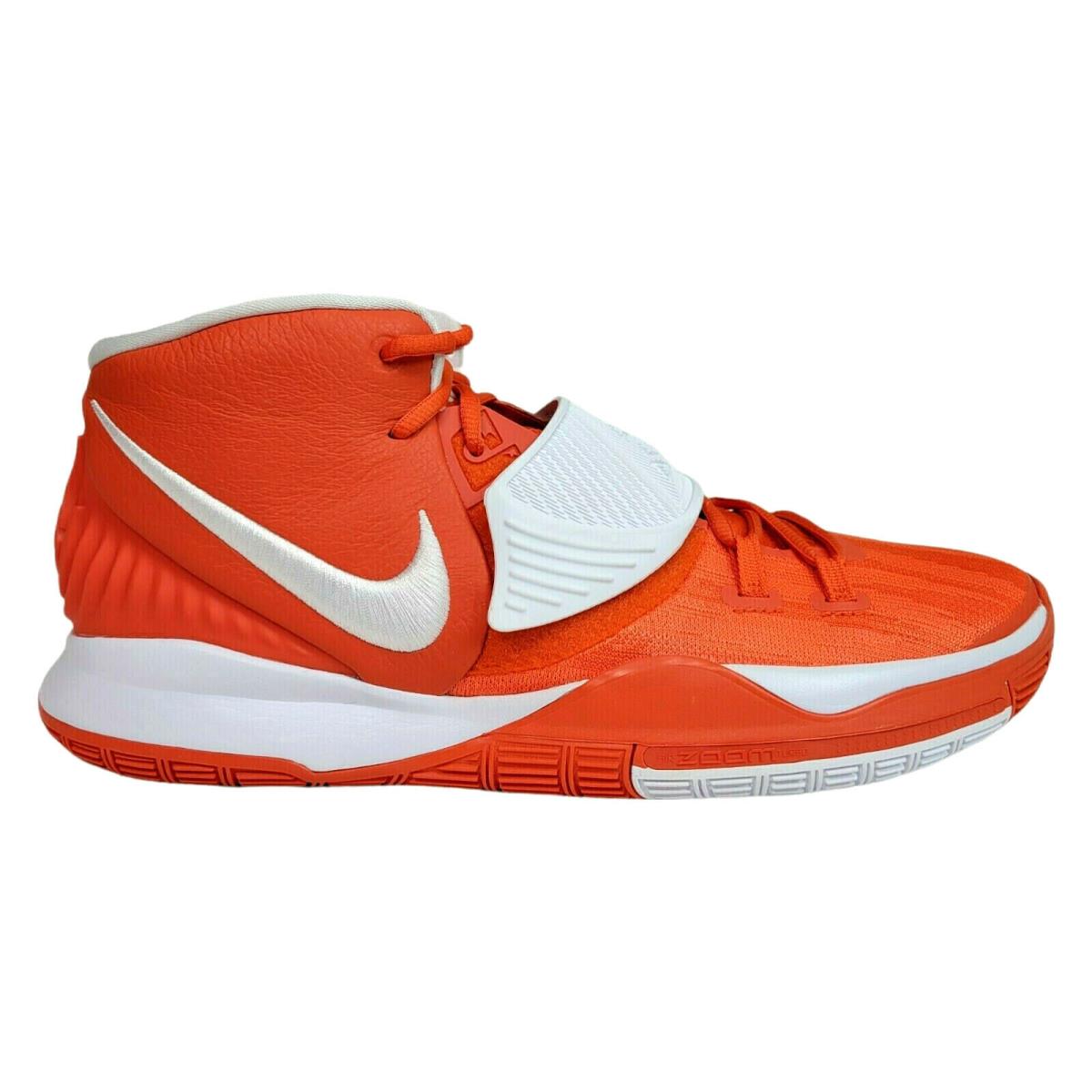 Nike Kyrie 6 TB Promo Mens 13.5 Team Orange White Shoes Sneakers CW4142-802