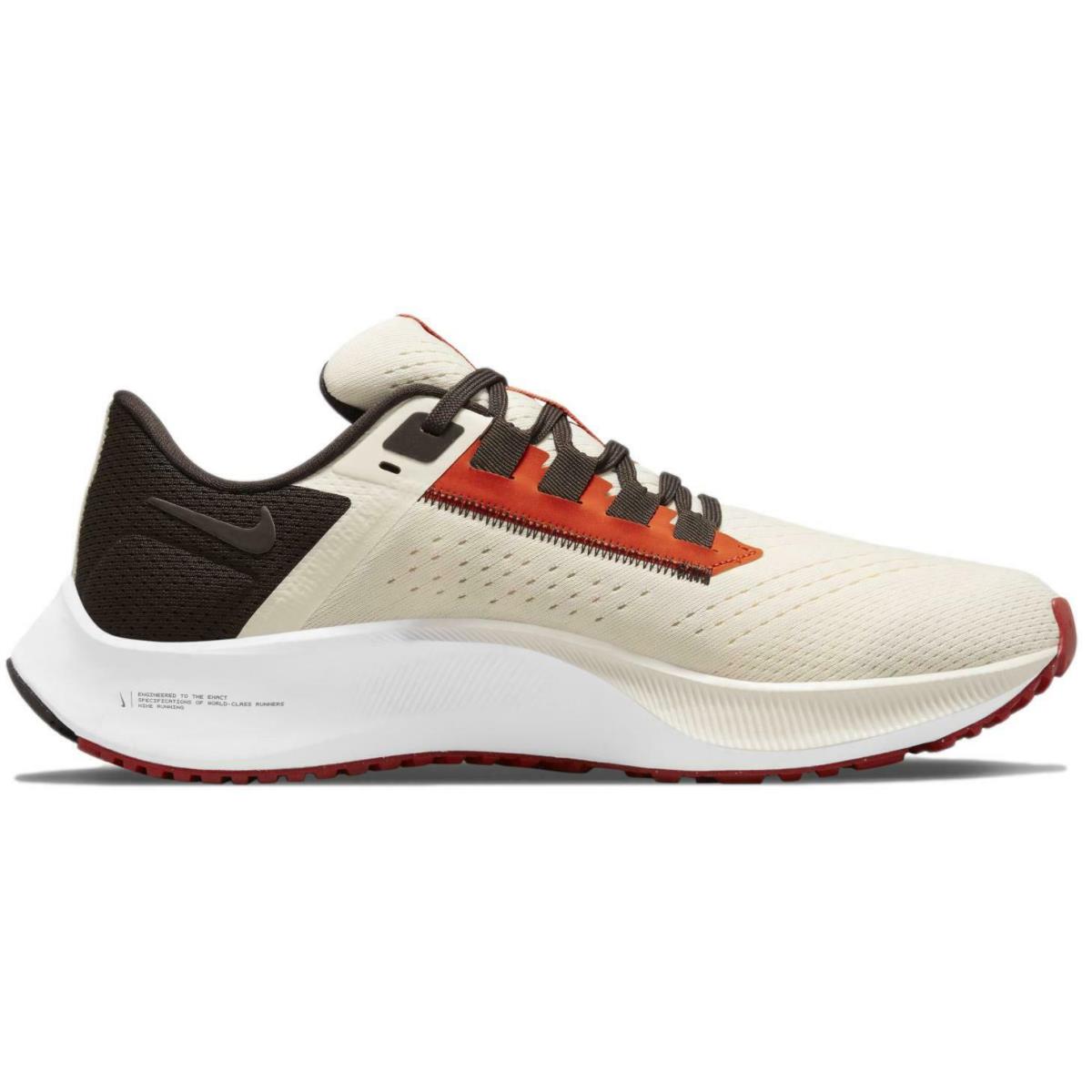 Nike shoes Air Zoom Pegasus - Natural/Seal Brown-Team Orange 2