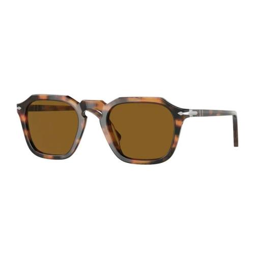 Persol 0PO 3292S 108/33 Caffe/brown Unisex Sunglasses - Frame: Havana, Lens: Brown