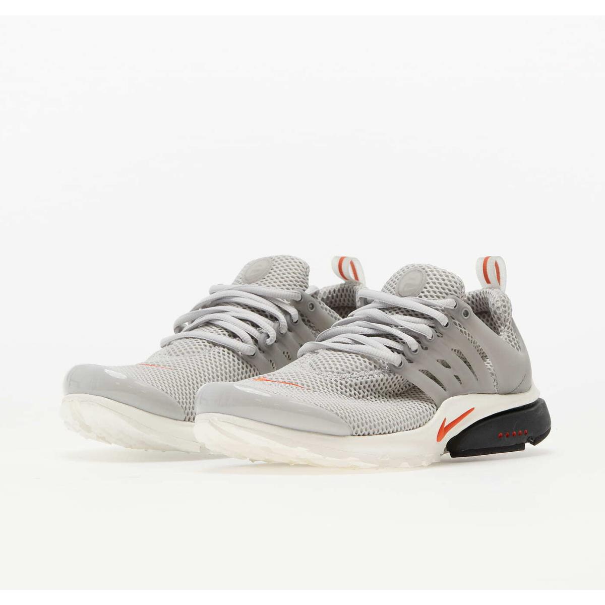 Nike Air Presto Grey Fog Orange DR8609-001 Men`s Running Shoes Training Sneakers
