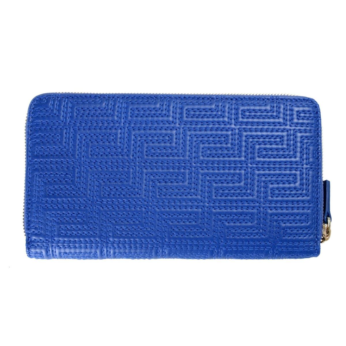 Versace Leather Blue Women`s Wallet