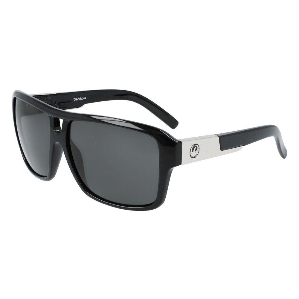 Dragon Eyewear The Jam Sunglasses Jet Black w/ Lumalens Smoke Lens 455696013001