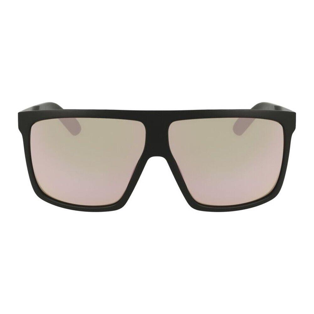 Dragon Eyewear Ultra Sunglasses Matte Black w/ Lumalens Rose Gold Ion Lens