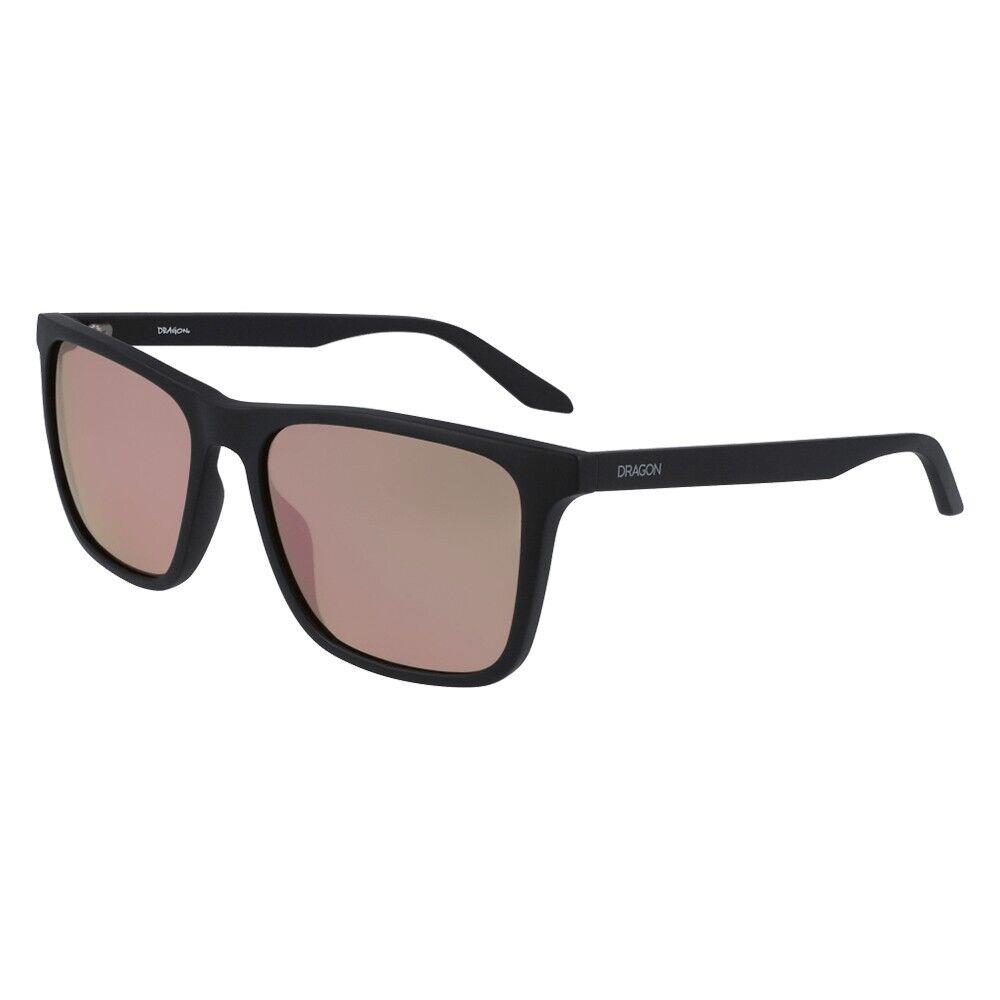 Dragon Eyewear Renew Sunglasses Matte Black w/ Lumanlens Rose Gold Ion Lens