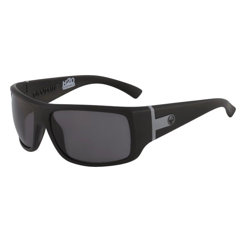 Dragon Eyewear Vantage H2O Sunglasses Matte Black w/ Lumalens Smoke Polar Lens