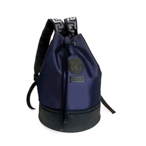 versace navy blue backpack