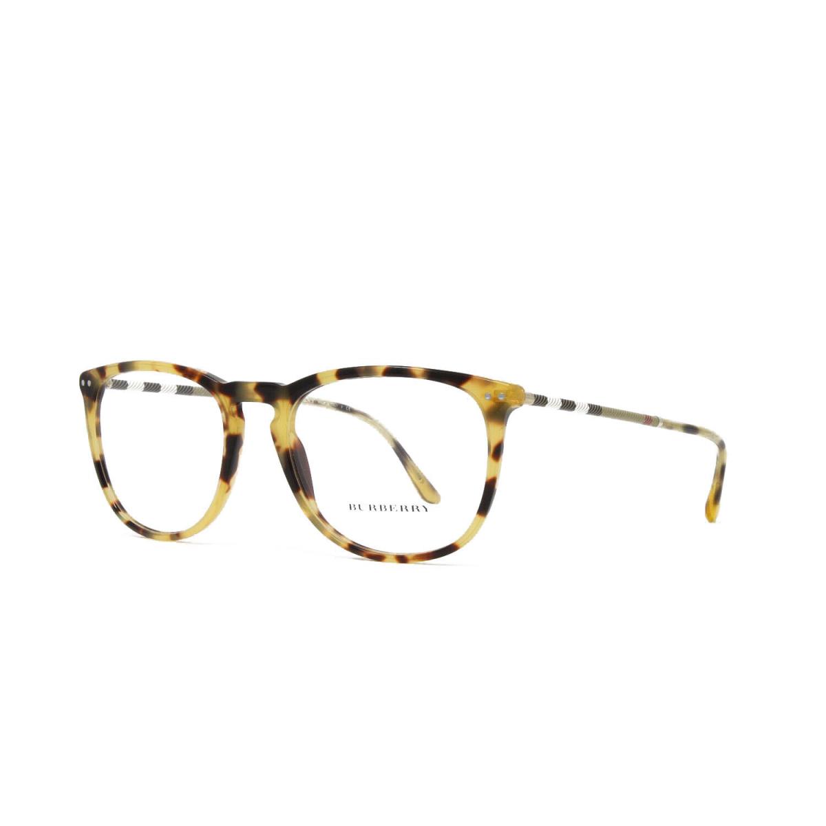 Burberry Men`s Eyeglasses BE2258Q Color 3278 Light Havana Demo Lens 55mm - Brown Frame