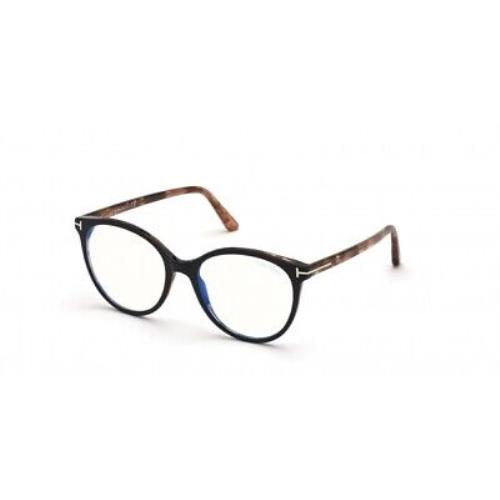 Tom Ford FT5742-B-005-53 Black Blue Filter Eyeglasses