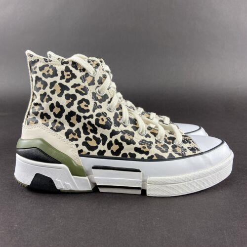 Converse Women`s Chuck Taylor All Star CPX70 HI Leopard Print 571246C Shoes Sz 7