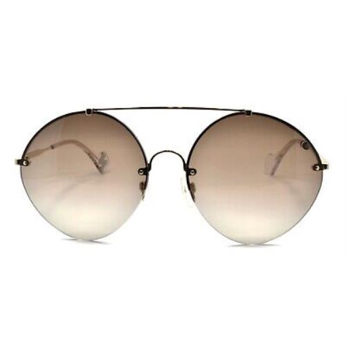 Tommy Hilfiger sunglasses Zendaya - Frame: Gold, Lens: Brown