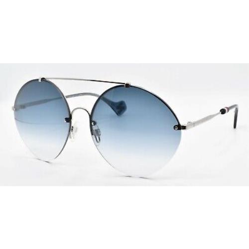Tommy Hilfiger TH Zendaya II 01008 Women`s Sunglasses Palladium / Blue Gradient