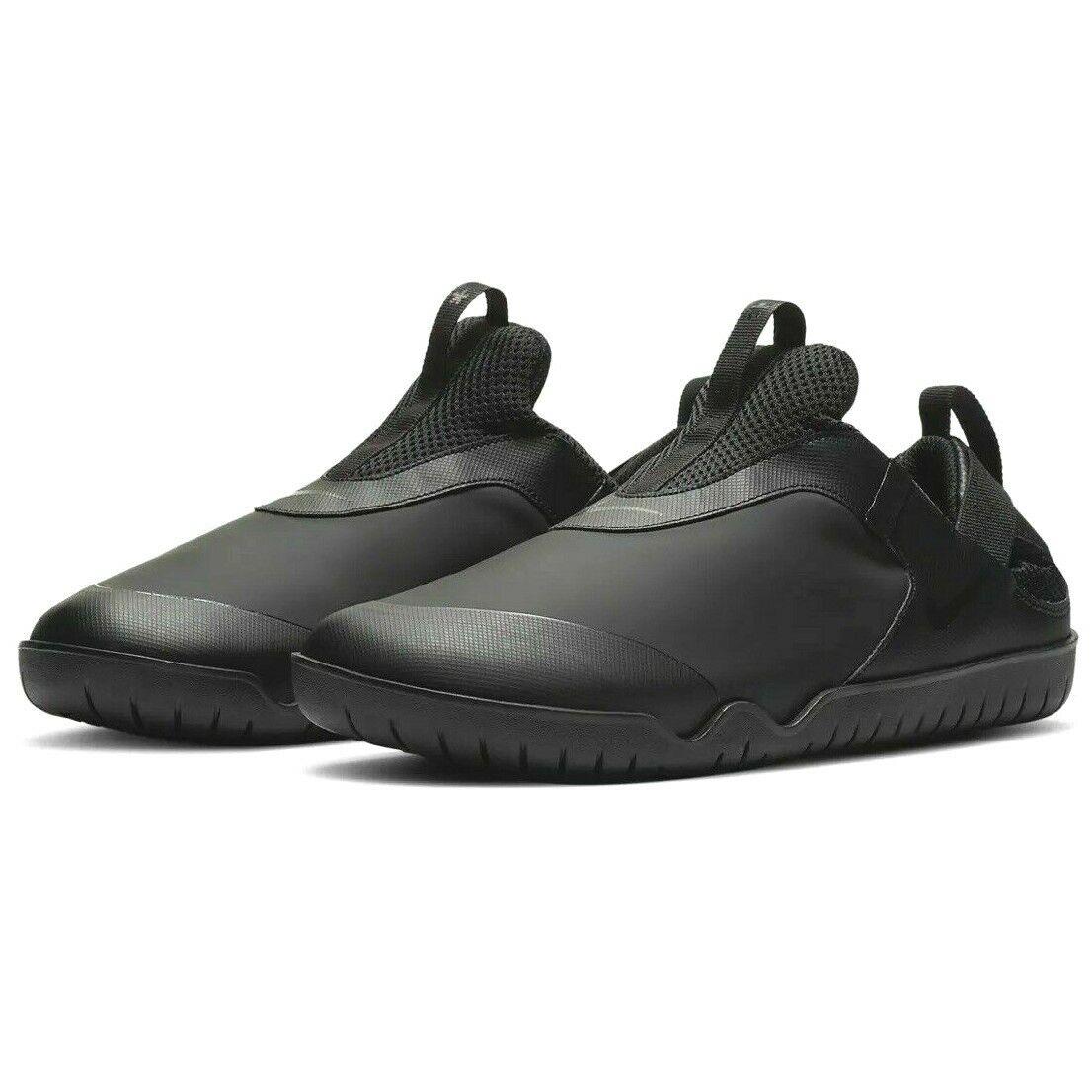 Mens Nike Air Zoom Pulse Triple Black Nurse Nursing Athletic Casual Shoes - Black