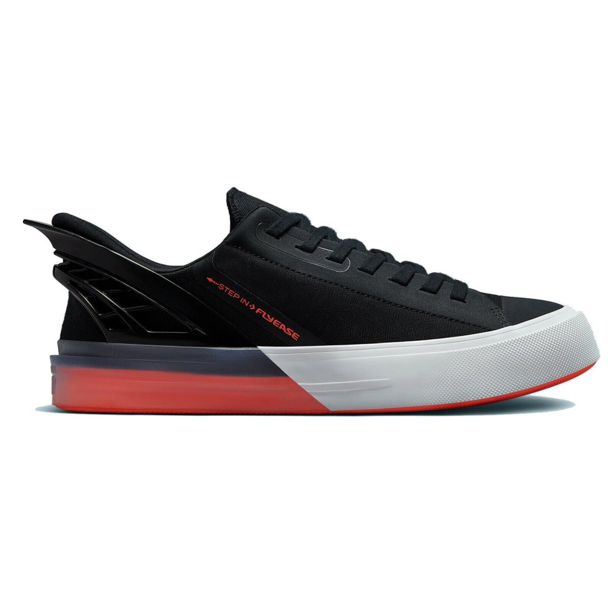 Converse Chuck Taylor All Star Flyease Men`s Athletic Sneakers Shoes Cushioned Black/Wild Mango/White