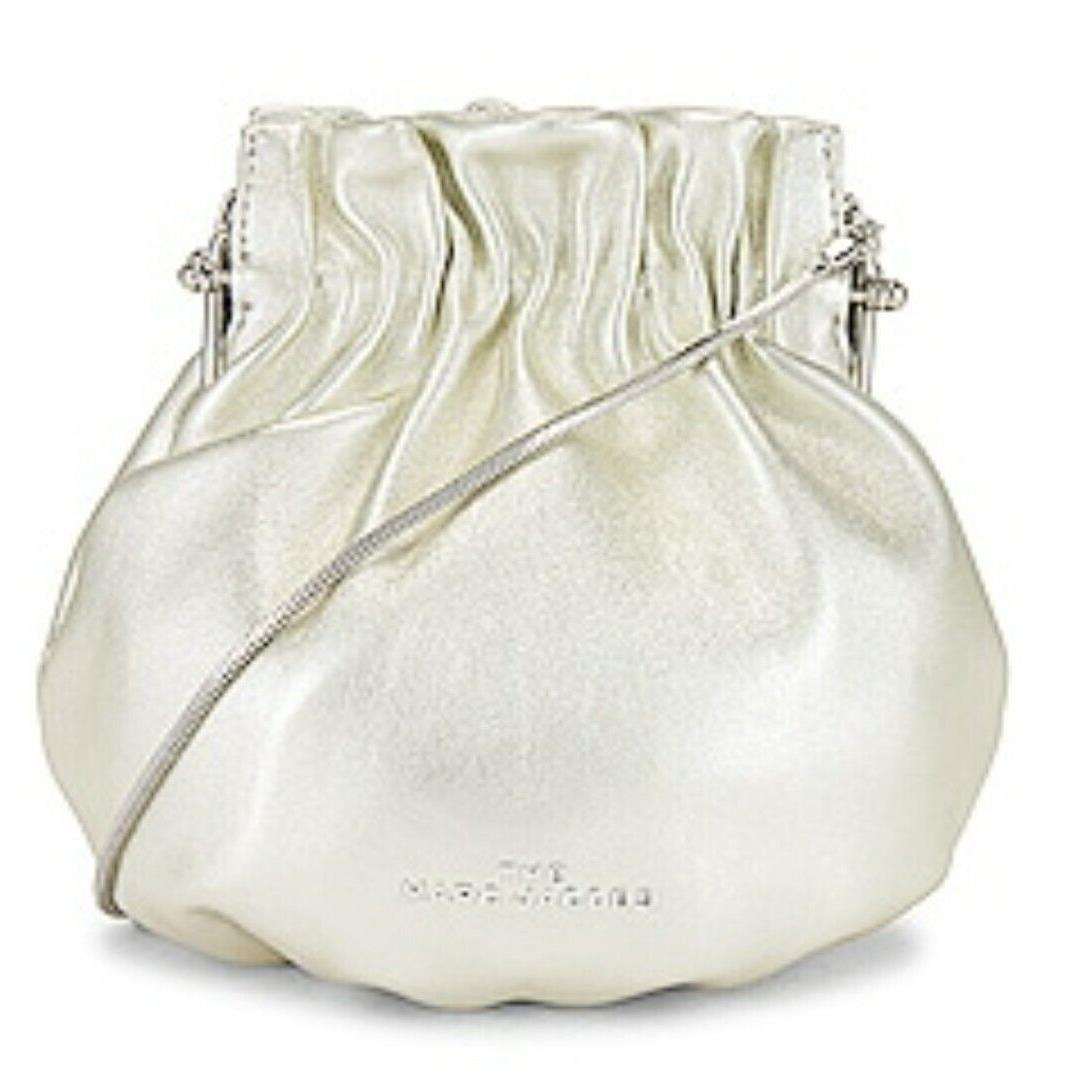 Marc Jacobs The Soiree Chain Strap Crossbody Bag in Platinum