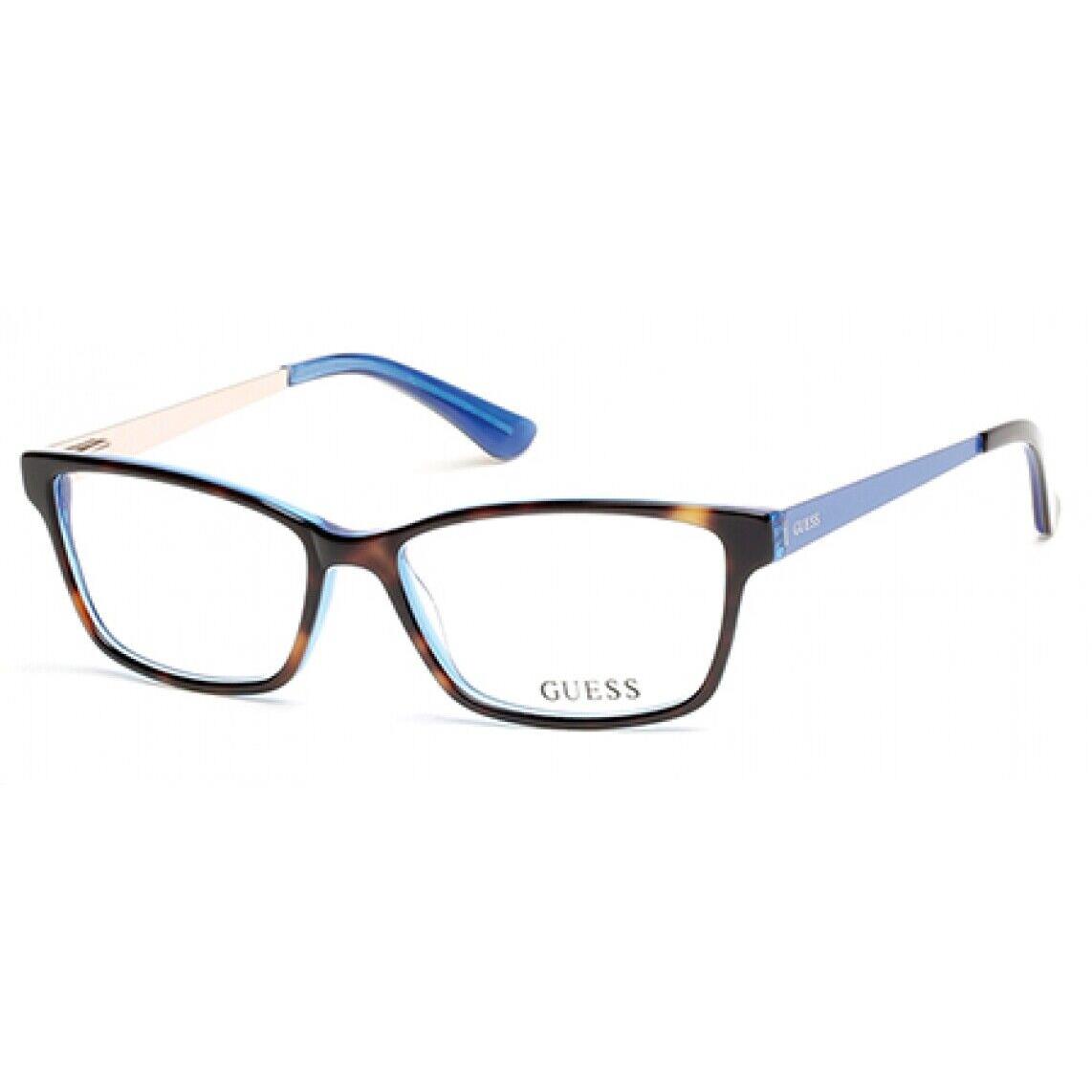 Guess GU 2538 Eyeglasses 052 Havana/monocolor