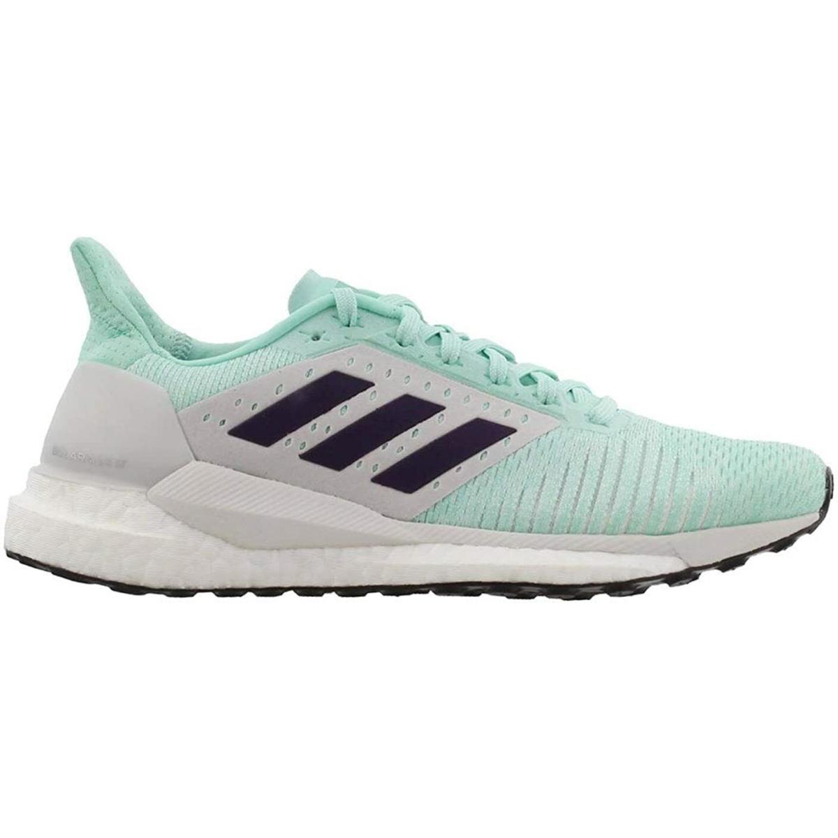 Adidas Women`s Solar Glide ST Running Casual Shoe Mint/grey Color Size 5.5