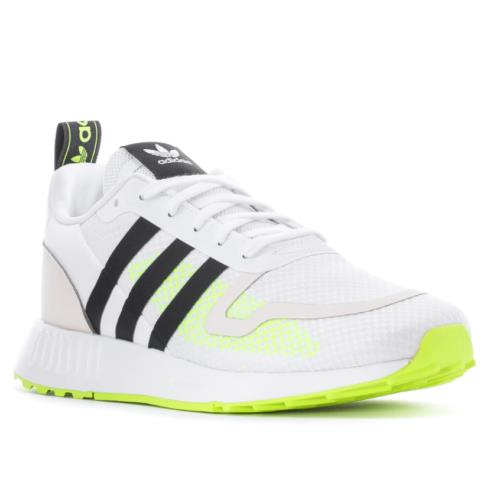 Men`s Adidas Multix GZ9042 Running Shoes Size us 12-D - Cloud White / Carbon / Wonder