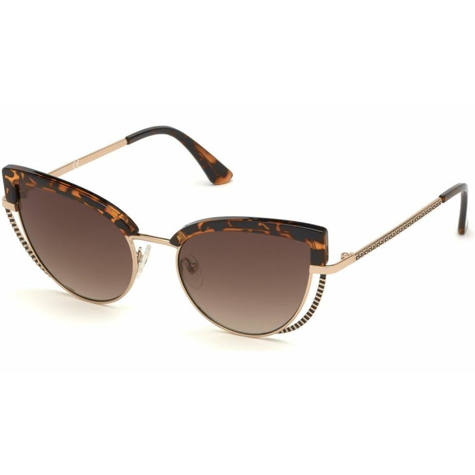 Guess Sunglasses GU 7622 25G Havana Gold / Mirror Brown 54 mm GU7622