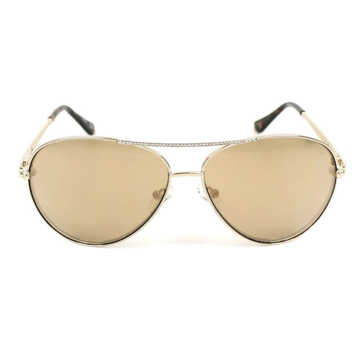 Guess Sunglasses GU 7470-S 32G Gold / Mirror Brown 60 mm GU7470S