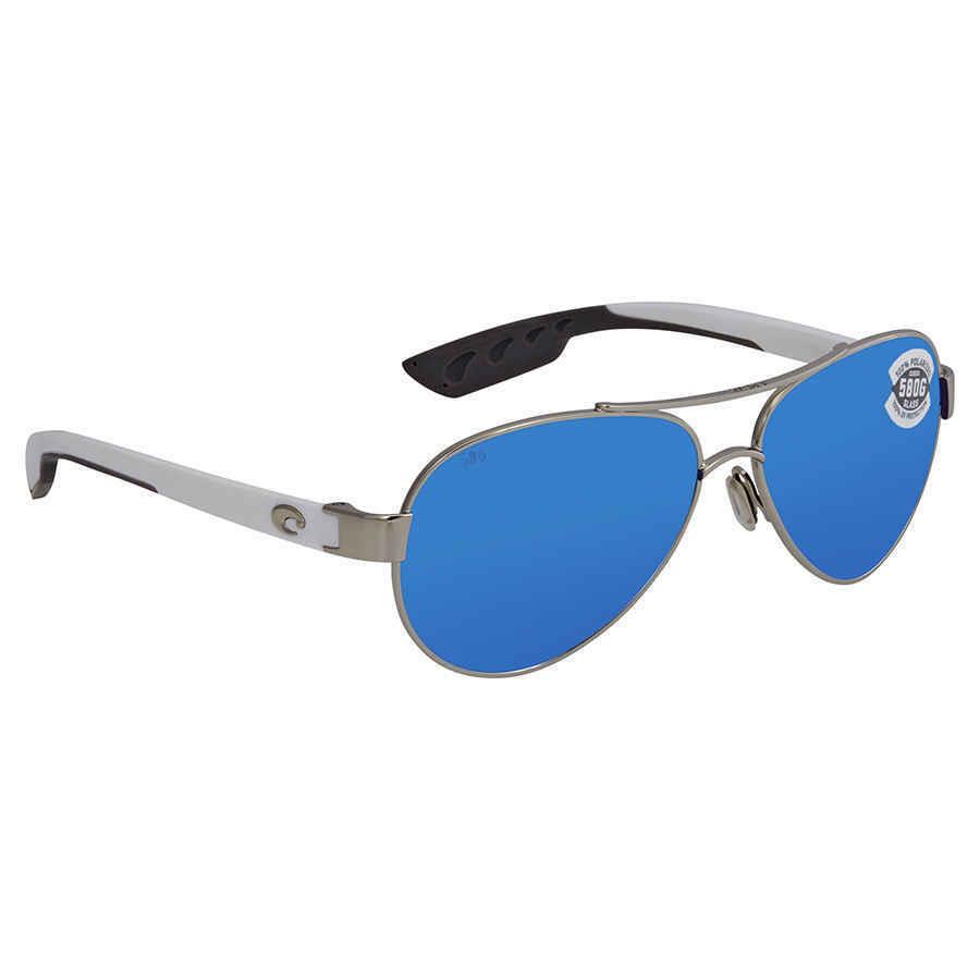 Costa Del Mar Loreto Polarized Sunglasses Palladium/blue Mirror 580G LR21OBMGLP