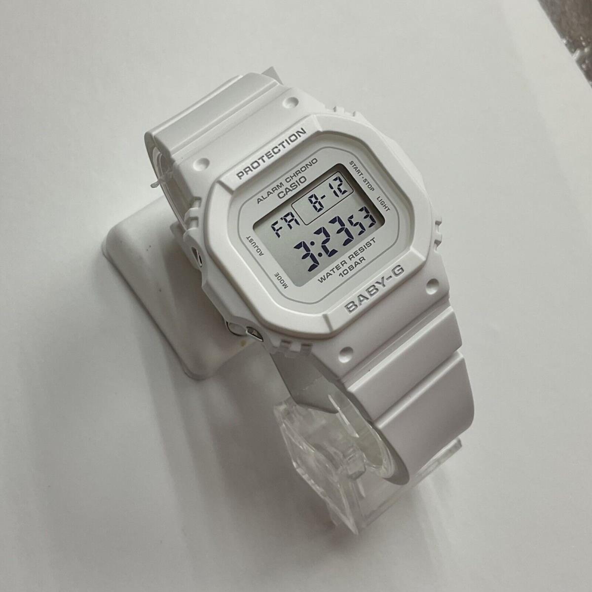 Casio G-shock Baby-g White Digital Running Watch BGD565-7