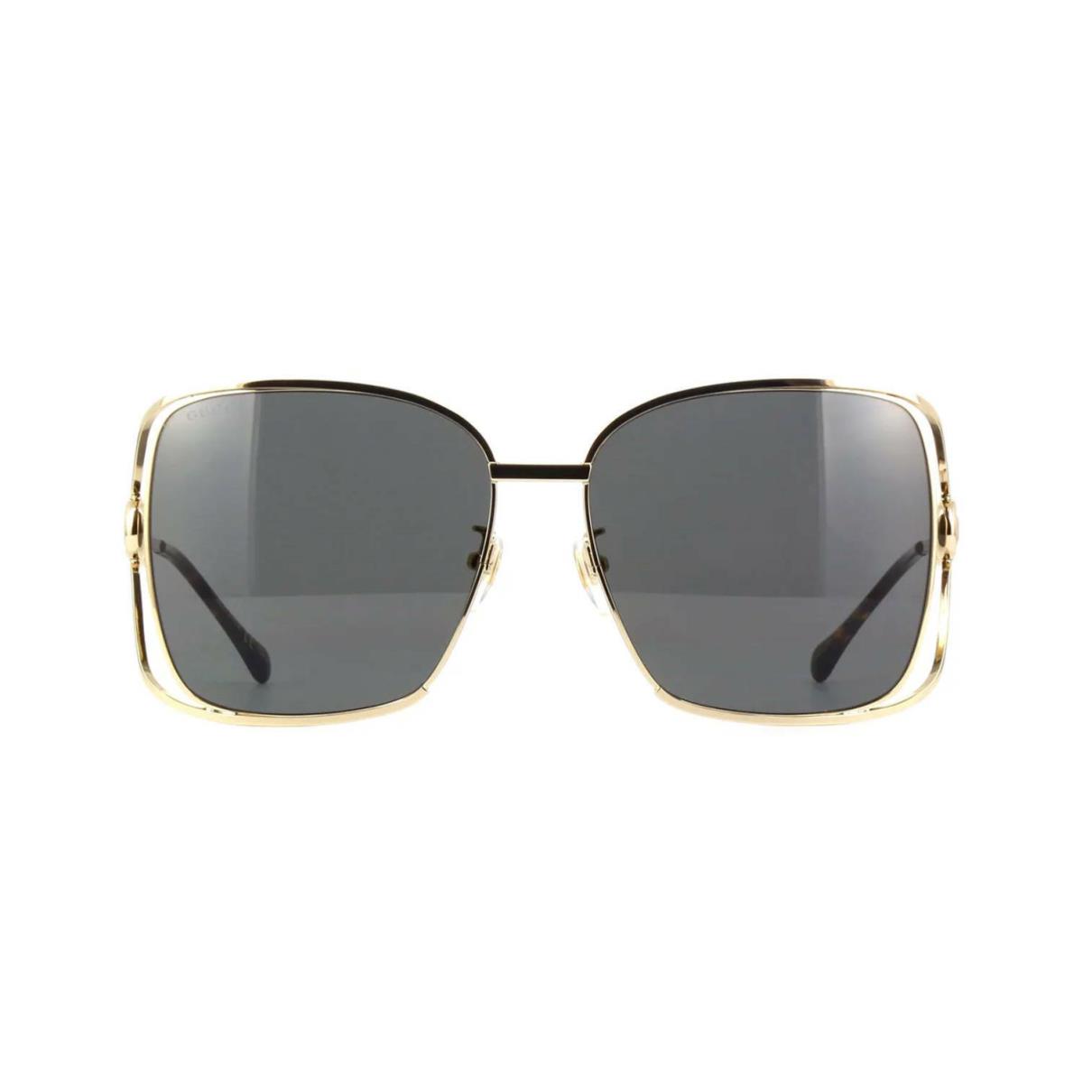 Gucci GG1020S Gold/grey Shaded 002 Sunglasses