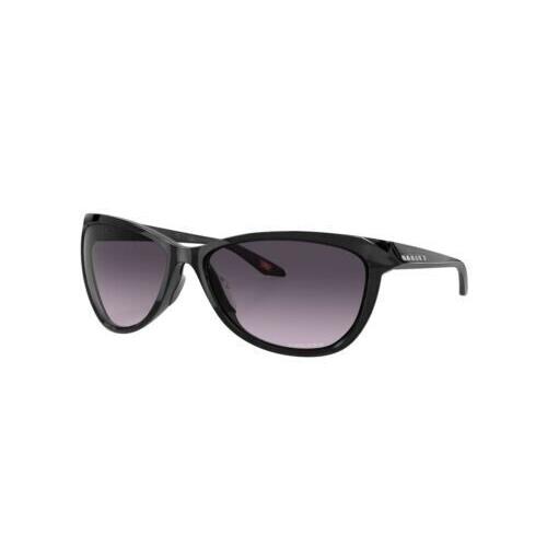 Oakley Pasque Sunglasses Pasque Black Ink Frame Prizm Grey Grdnt Lens - Frame: Black Ink, Lens: Grey