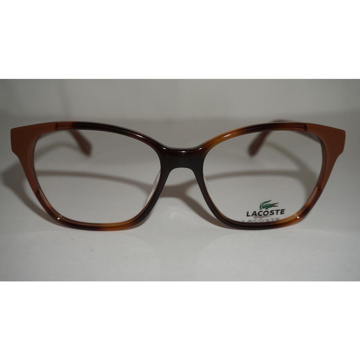 Lacoste Eyeglasses Tortoise Brown L2737 214 51 15 135