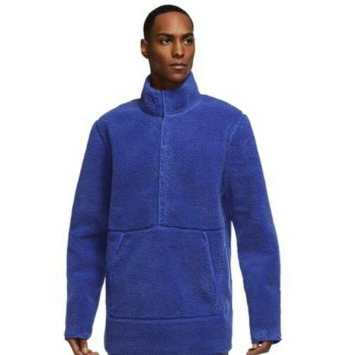 Nike Yoga Sherpa Pinnacle Half-zip Sweatshirt XL Rare