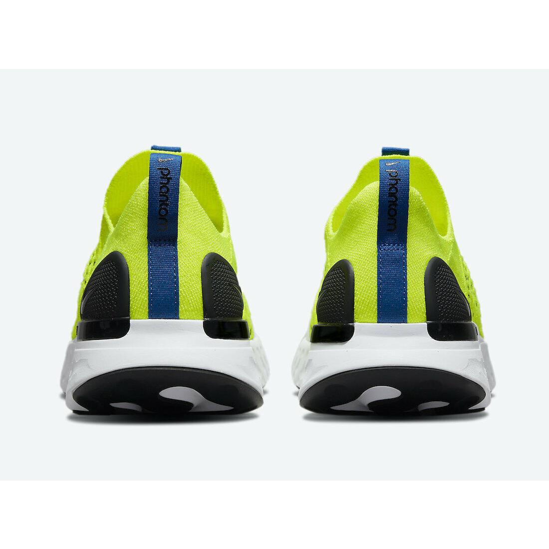 Nike shoes React Phantom - Volt Green Black White 3
