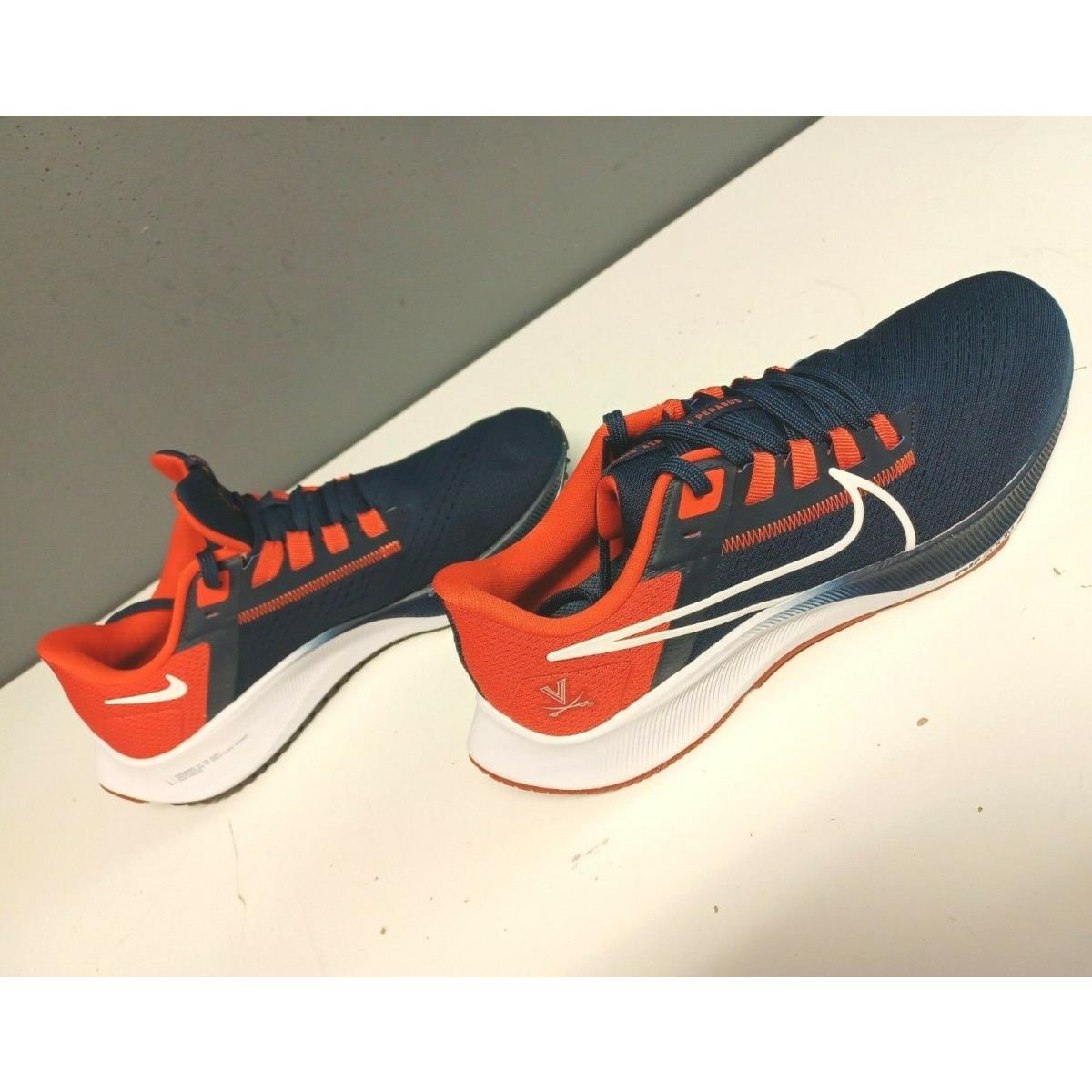 Nike shoes Air Zoom Pegasus - Blue , College Navy/White/Team Orange Manufacturer 3