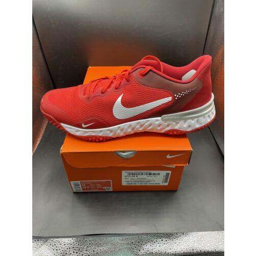 red nike turf shoes