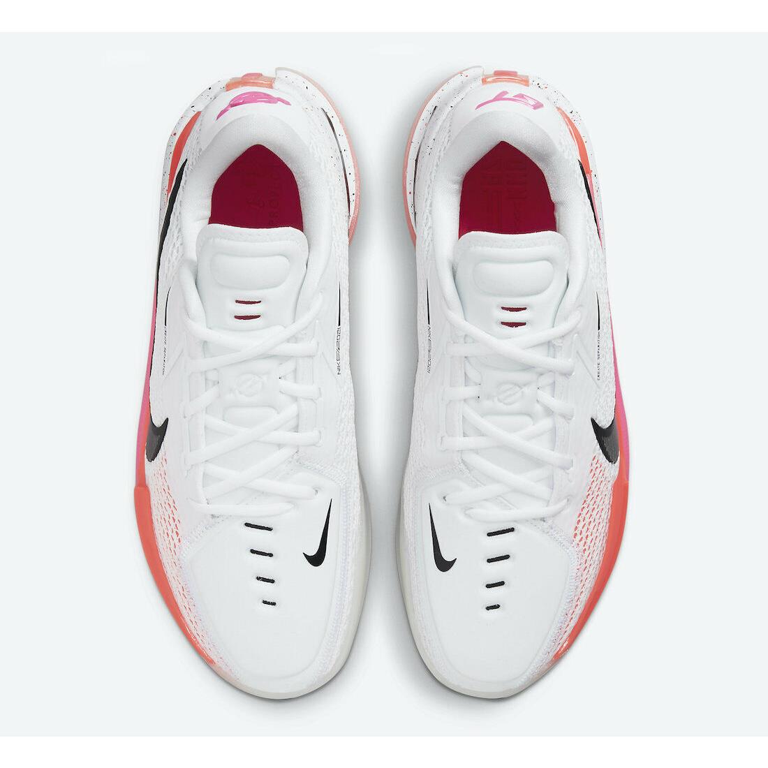 Nike Air Zoom GT Cut Rawdacious Men Basketball Shoes White/pink