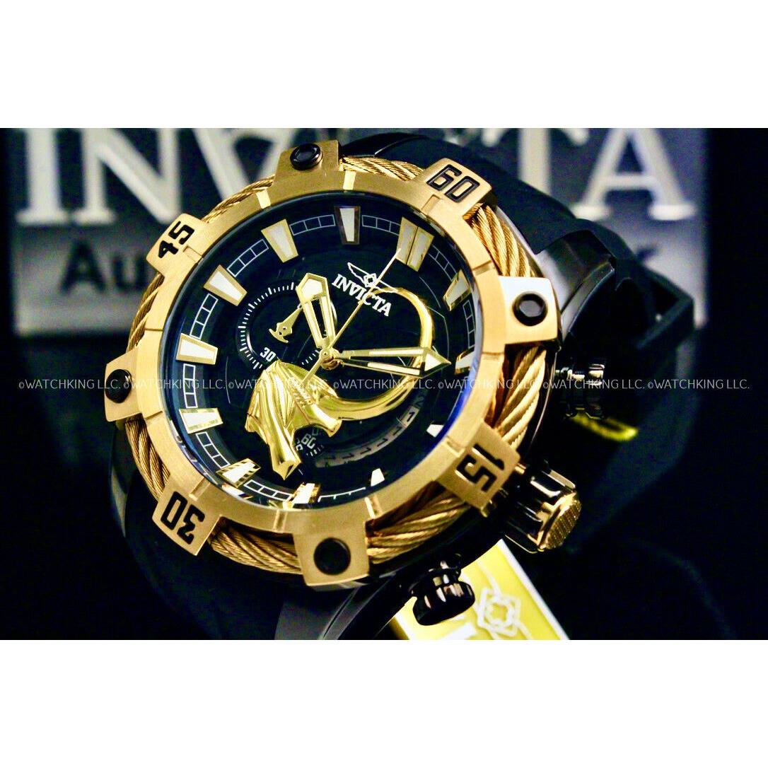 Invicta Men Marvel 52mm Loki Limited Edition Horne Helmet Chrono