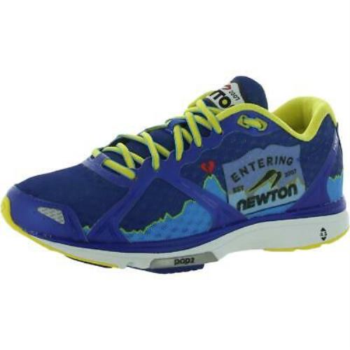 Newton Mens Fate II Boston Smu Blue Running Shoes Shoes 8 Medium D Bhfo 5841
