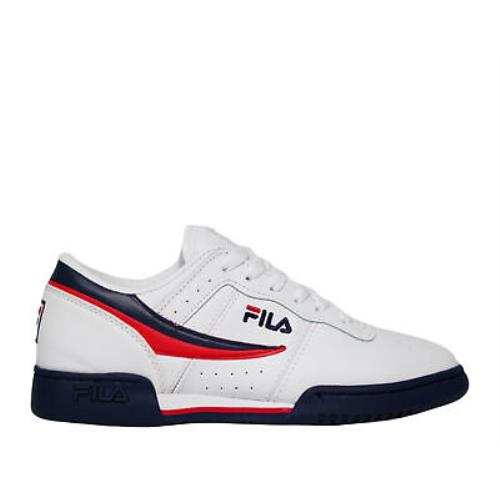 Fila Fitness White/navy/red Men`s Casual Shoes 11F16LT-150