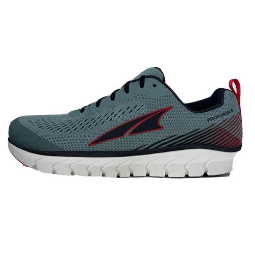 Altra Mens Provision 5 Road Running Shoes Light Gray Red Size 10 D M US