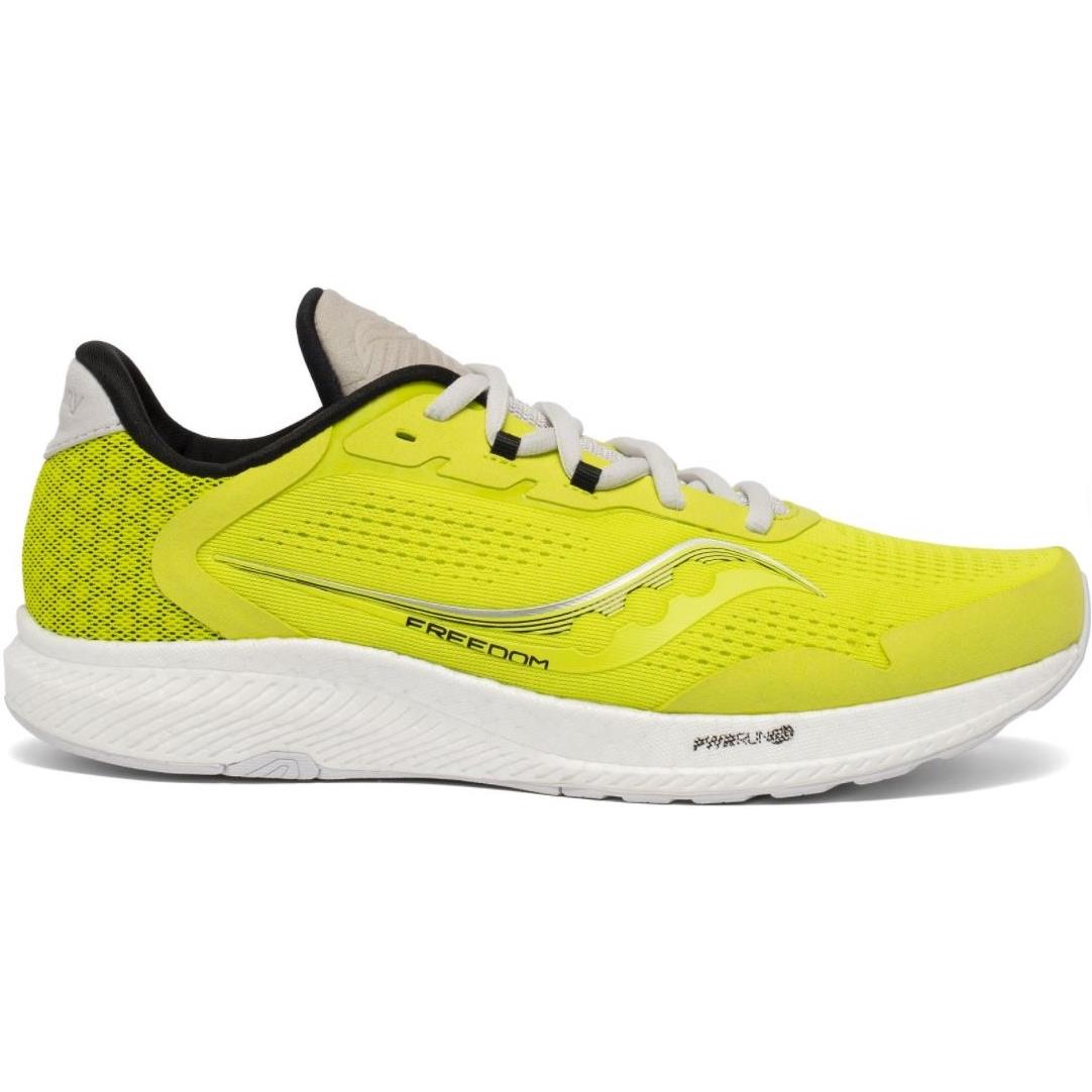 Saucony Freedom 4 Men`s Athletic Running Shoes - S20617 Citrus/Fog