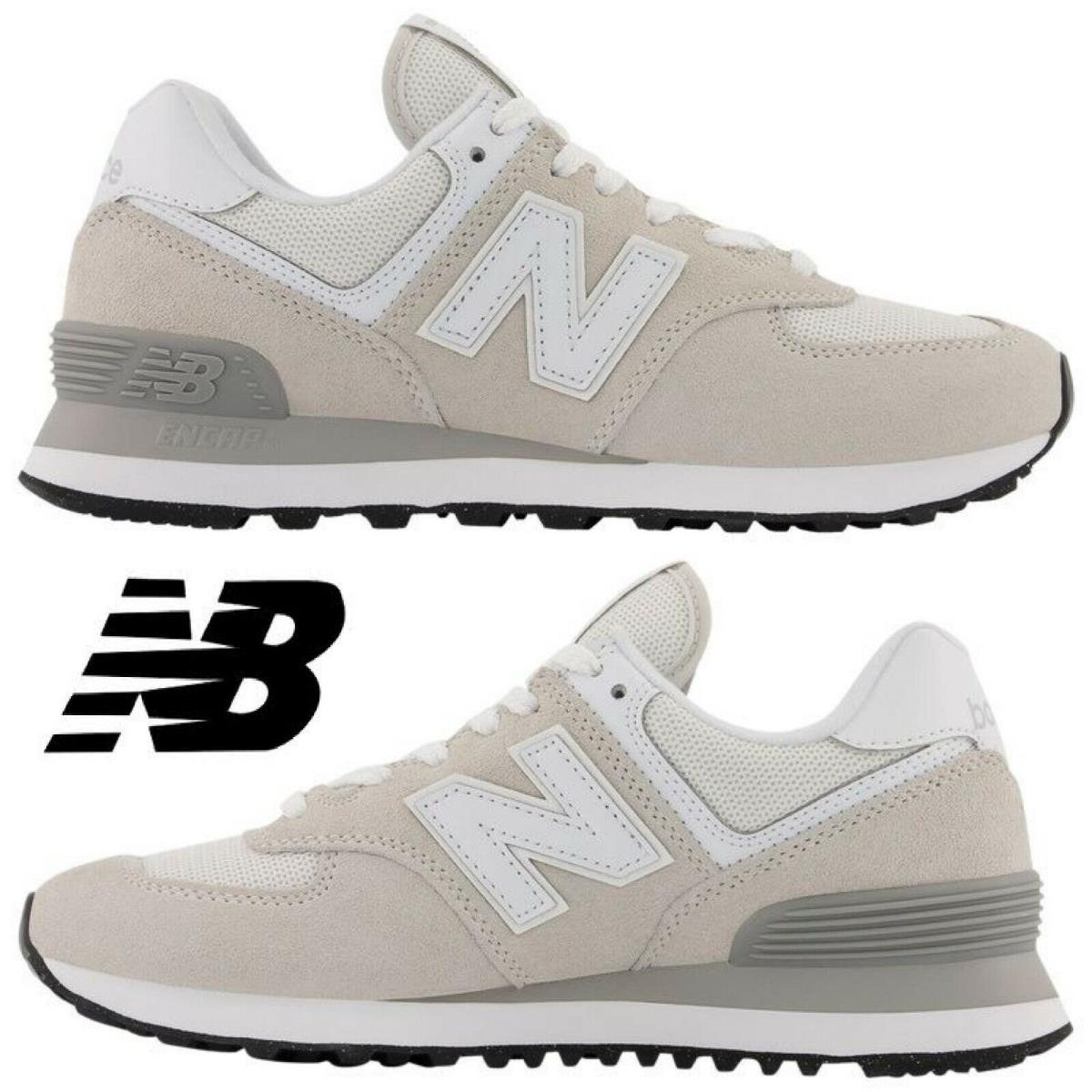 Balance 574 Women`s Sneakers Casual Shoes Classic Running Sport Beige White